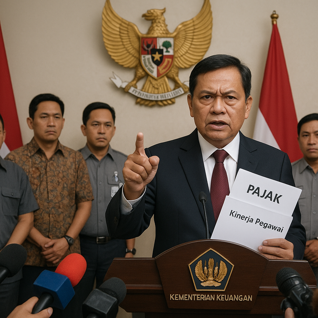 Purbaya Ancam Rumahkan Pegawai Pajak yang Berkinerja Buruk