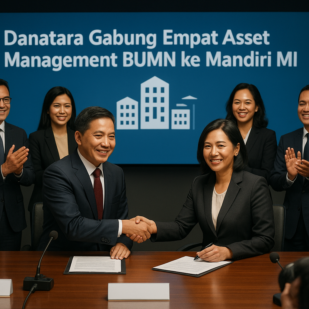 Danantara Gabung Empat Asset Management BUMN ke Mandiri MI