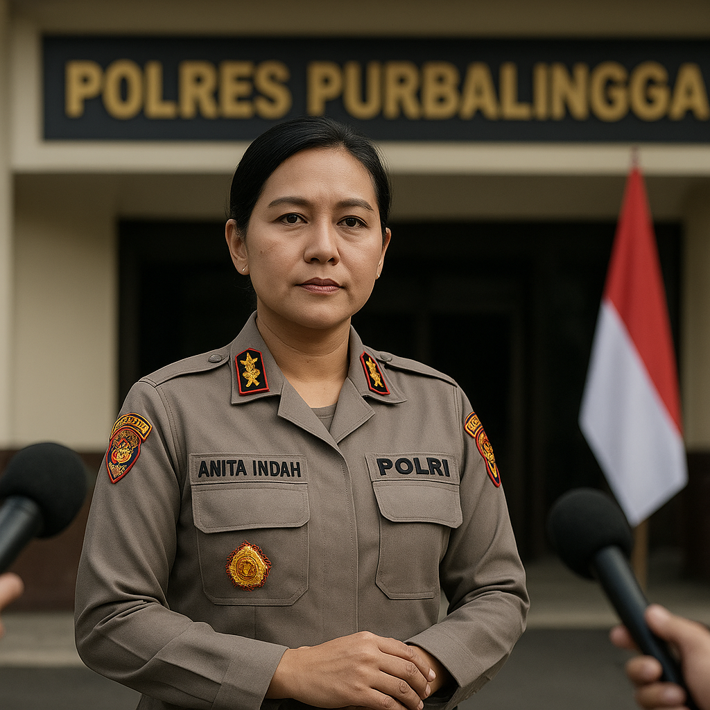 Jejak Karier AKBP Anita Indah: Kapolres Perempuan Pertama Purbalingga, Berpengalaman di Reserse