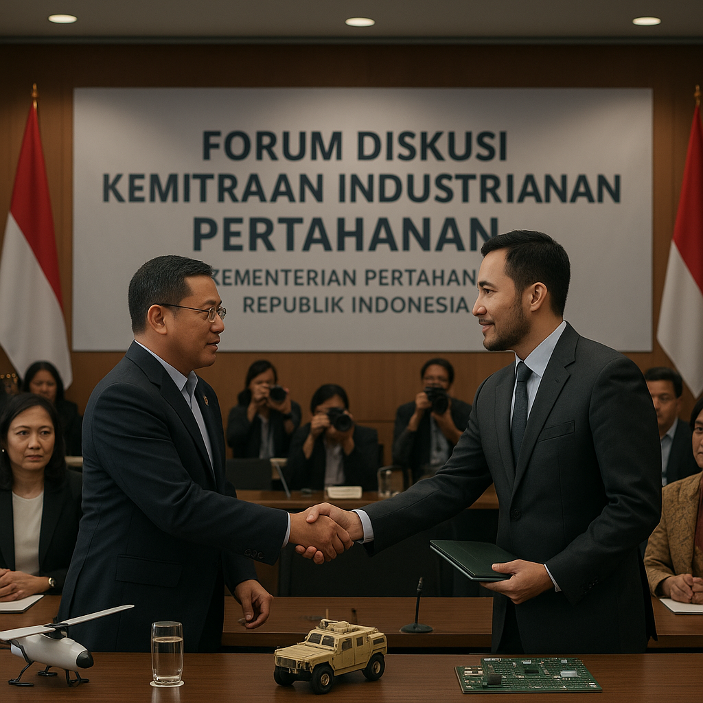 Kemenhan Gelar Forum Diskusi dengan Industri Pertahanan Swasta