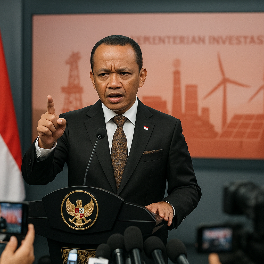 Bahlil Ancam Rumahkan ASN yang Hambat Investasi Sektor Energi