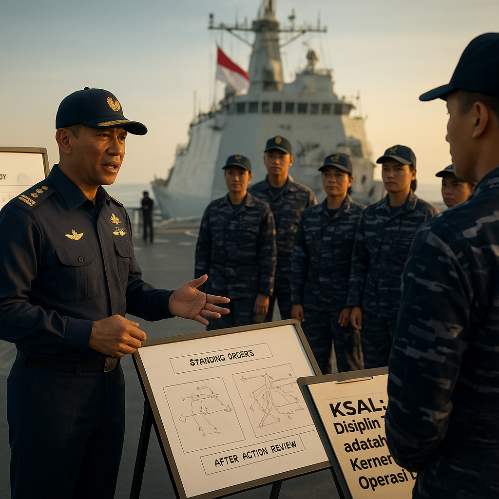 KSAL: Disiplin Tim adalah Fondasi Kemenangan Operasi Laut