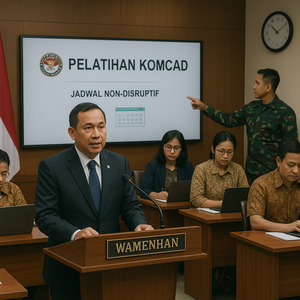 Wamenhan: Pelatihan Komcad untuk ASN Tidak Ganggu Tugas Pokok