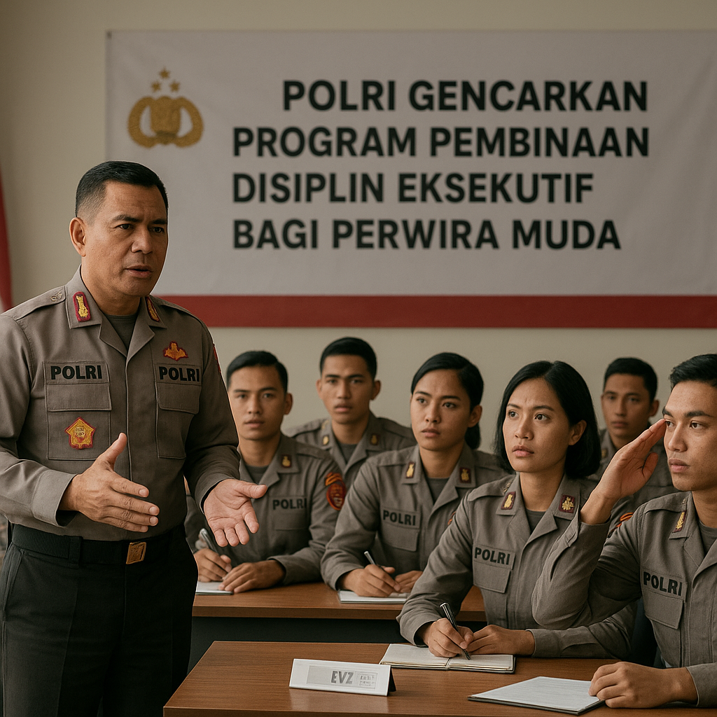 Polri Gencarkan Program Pembinaan Disiplin Eksekutif bagi Perwira Muda