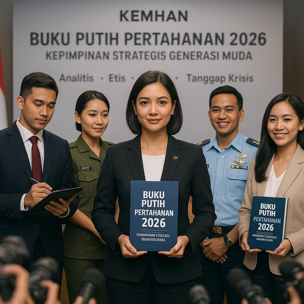Kemhan Rilis Buku Putih Pertahanan: Fokus pada Kepemimpinan Strategis Generasi Muda