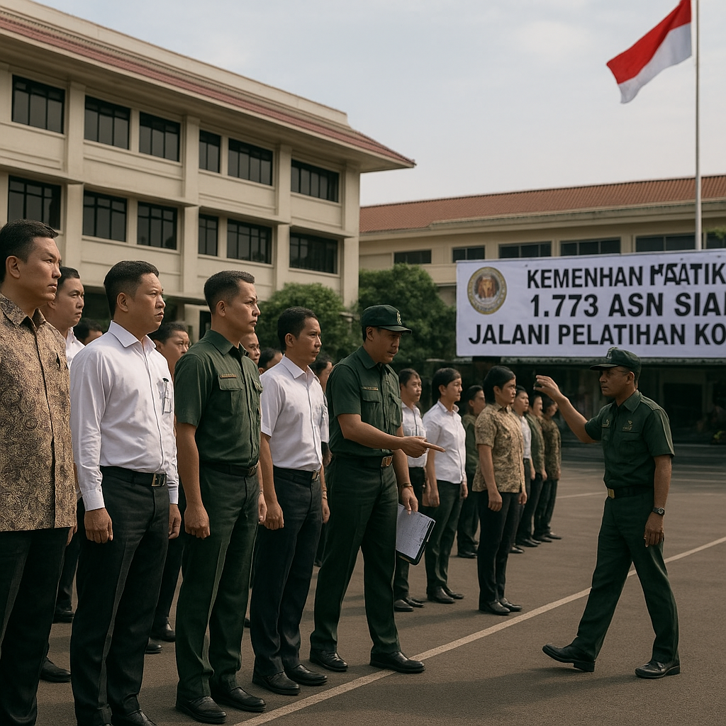 Kemenhan Pastikan 1.773 ASN Siap Jalani Pelatihan Komcad