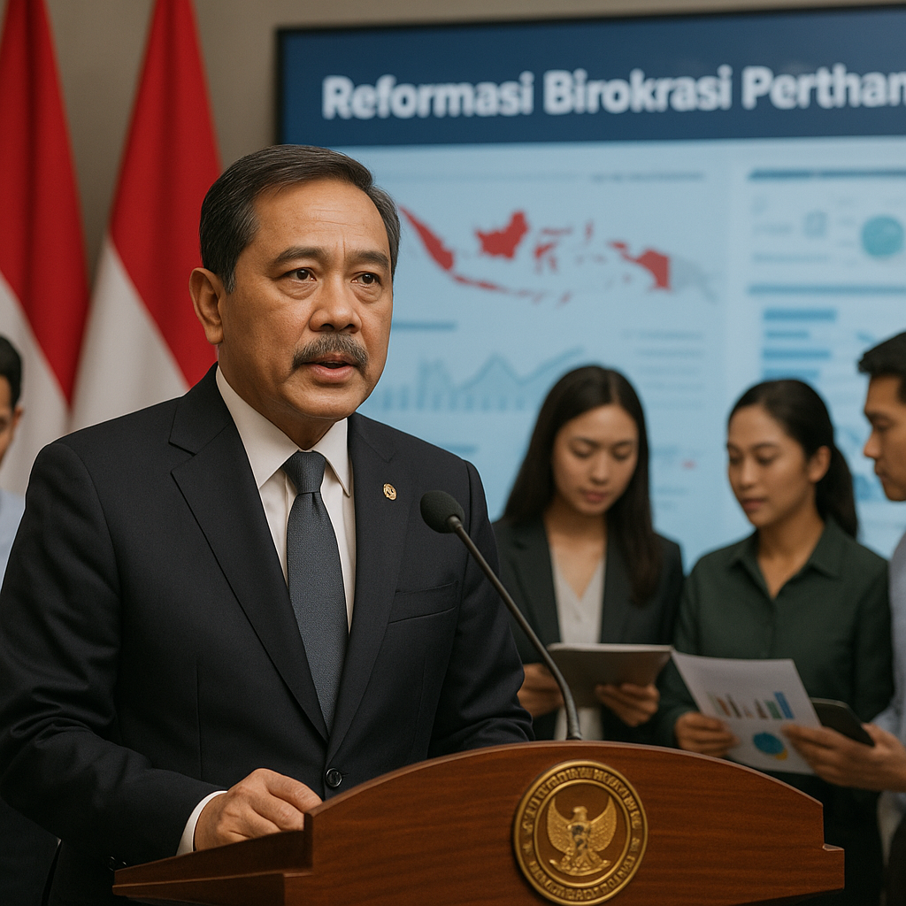 Menhan Sjafrie Sjamsoeddin: Reformasi Birokrasi Pertahanan Butuh Manajemen Eksekutif Tangguh