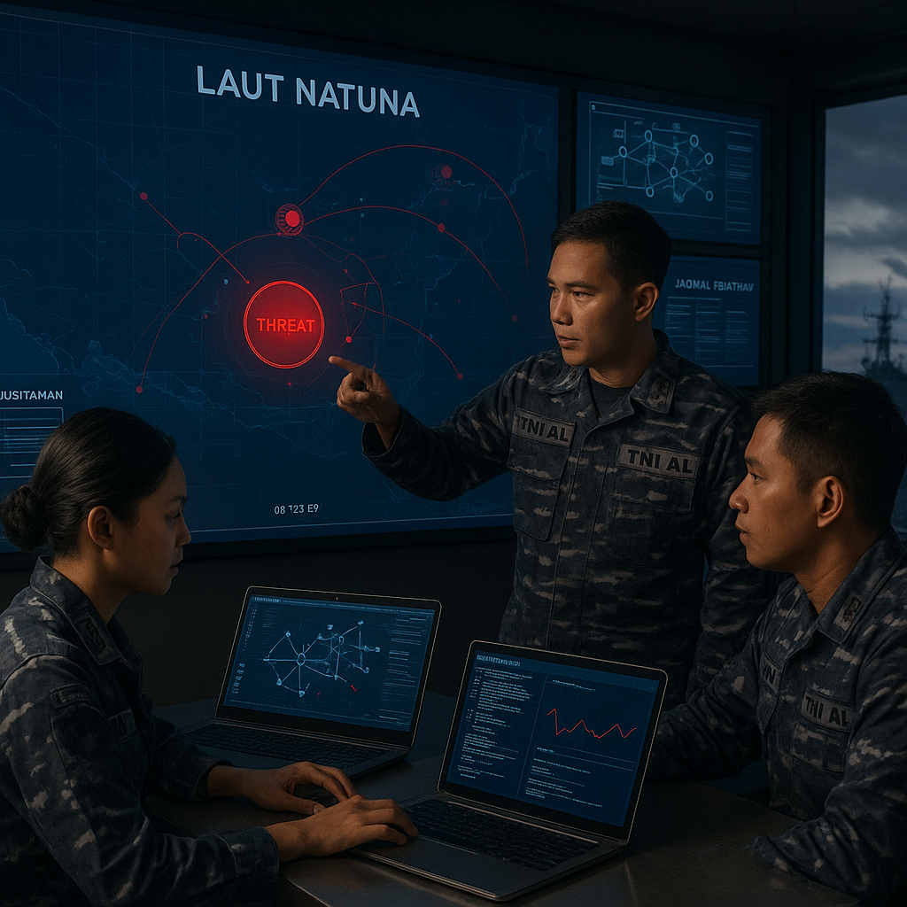 Analisis Pertahanan: Kesiapan TNI AL Hadapi Ancaman Siber di Wilayah Natuna