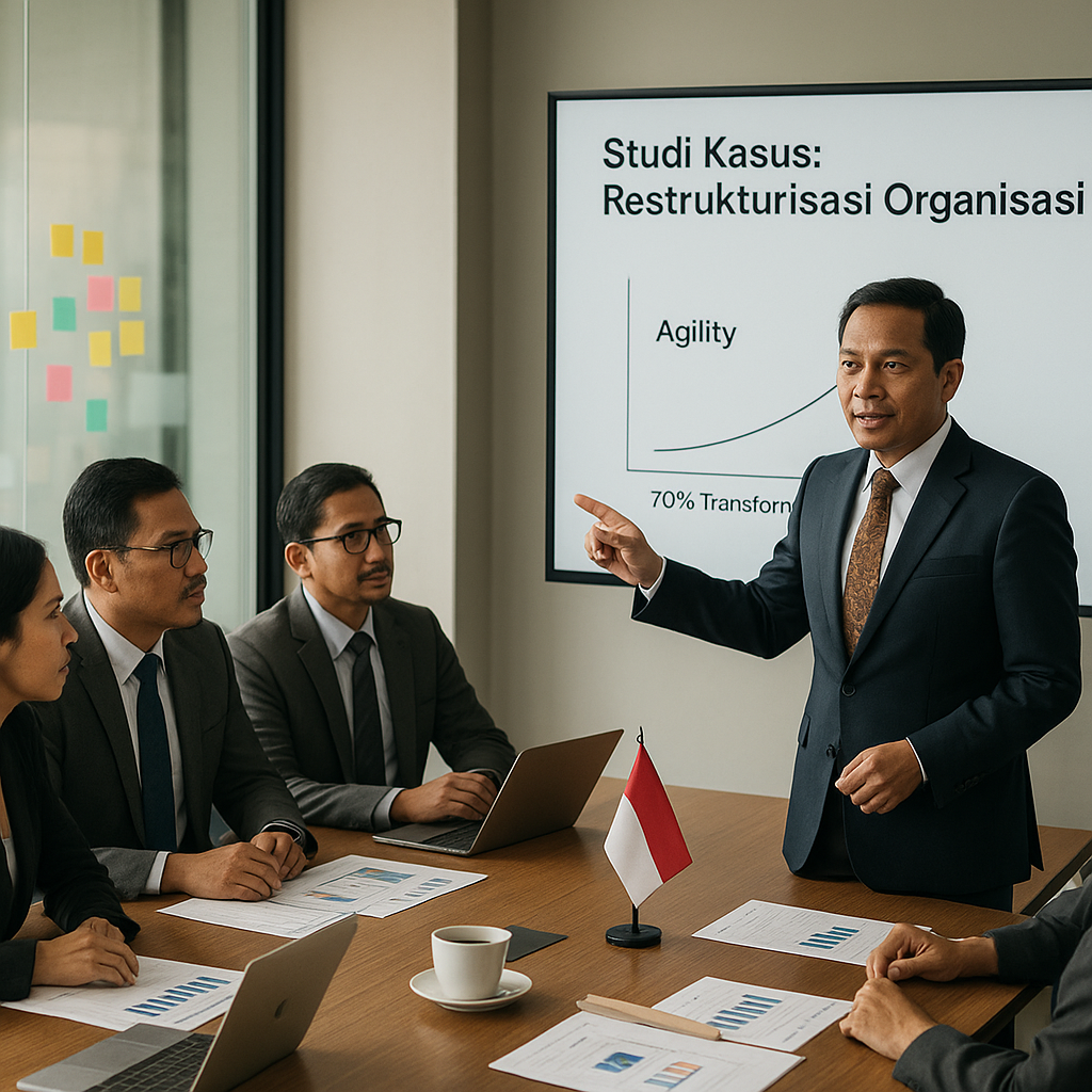 Studi Kasus: Restrukturisasi Organisasi untuk Meningkatkan Agility di BUMN Strategis