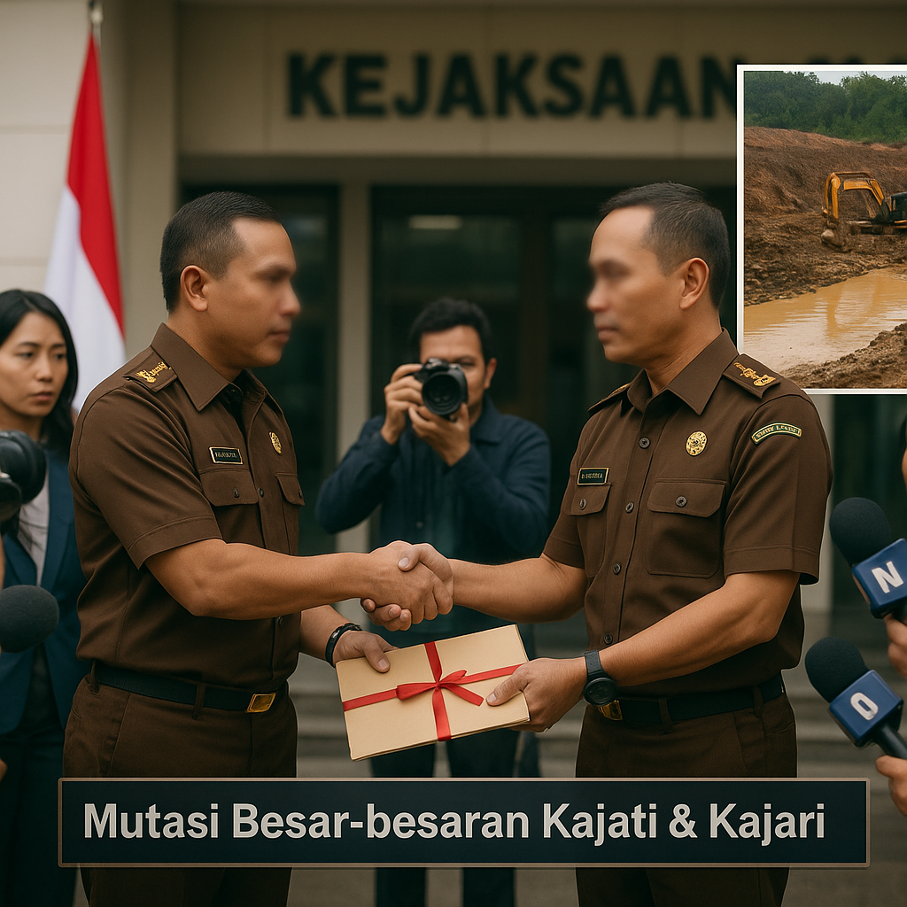 Mutasi Besar-besaran Kajati dan Kajari untuk Bidik Tambang Ilegal