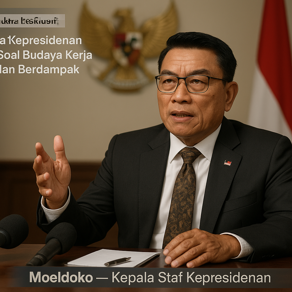 Wawancara Eksklusif: Kepala Staf Kepresidenan Bicara Soal Budaya Kerja Cepat dan Berdampak