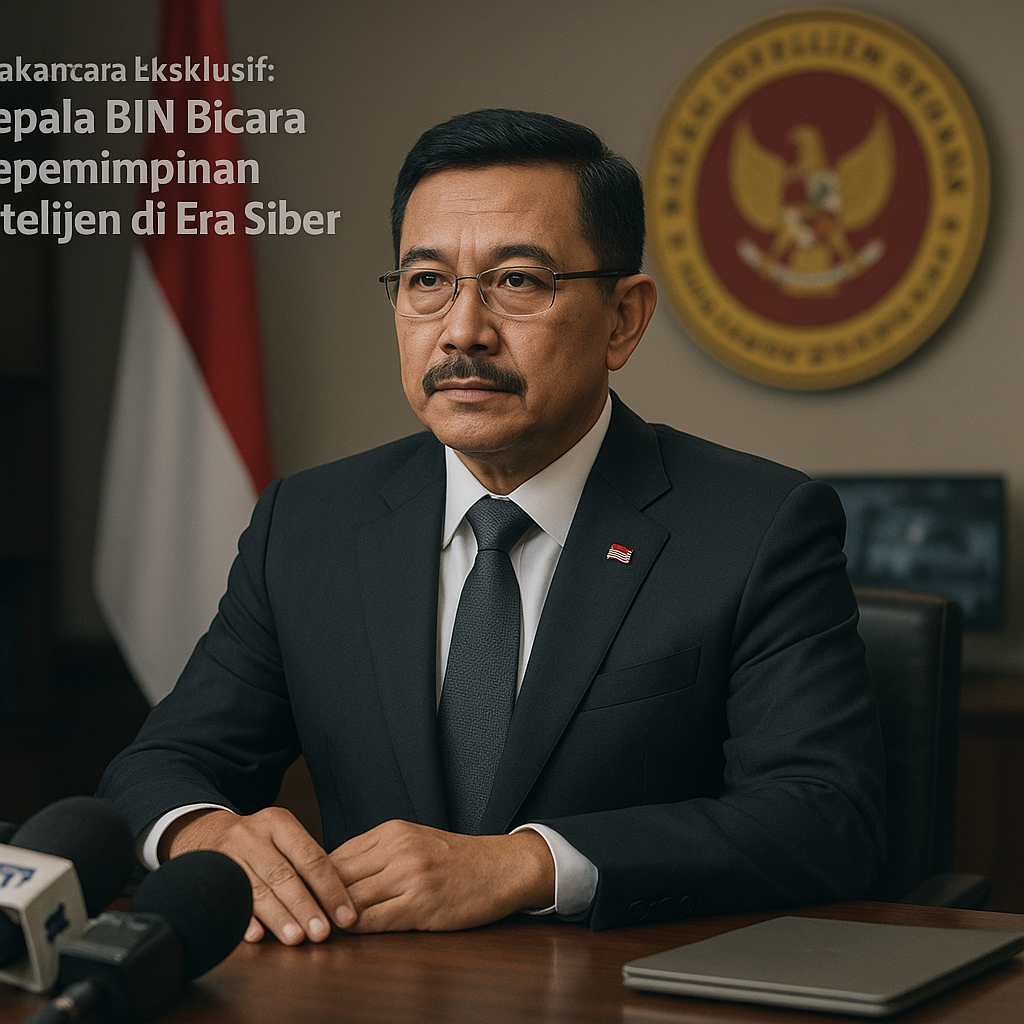 Wawancara Eksklusif: Kepala BIN Bicara Kepemimpinan Intelijen di Era Siber