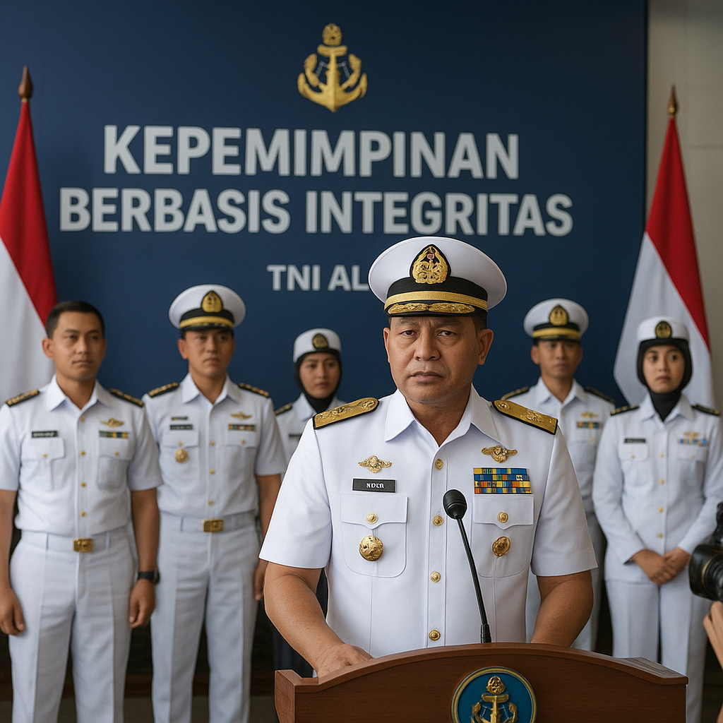 KSAL Dorong Kepemimpinan Berbasis Integritas di Jajaran TNI AL