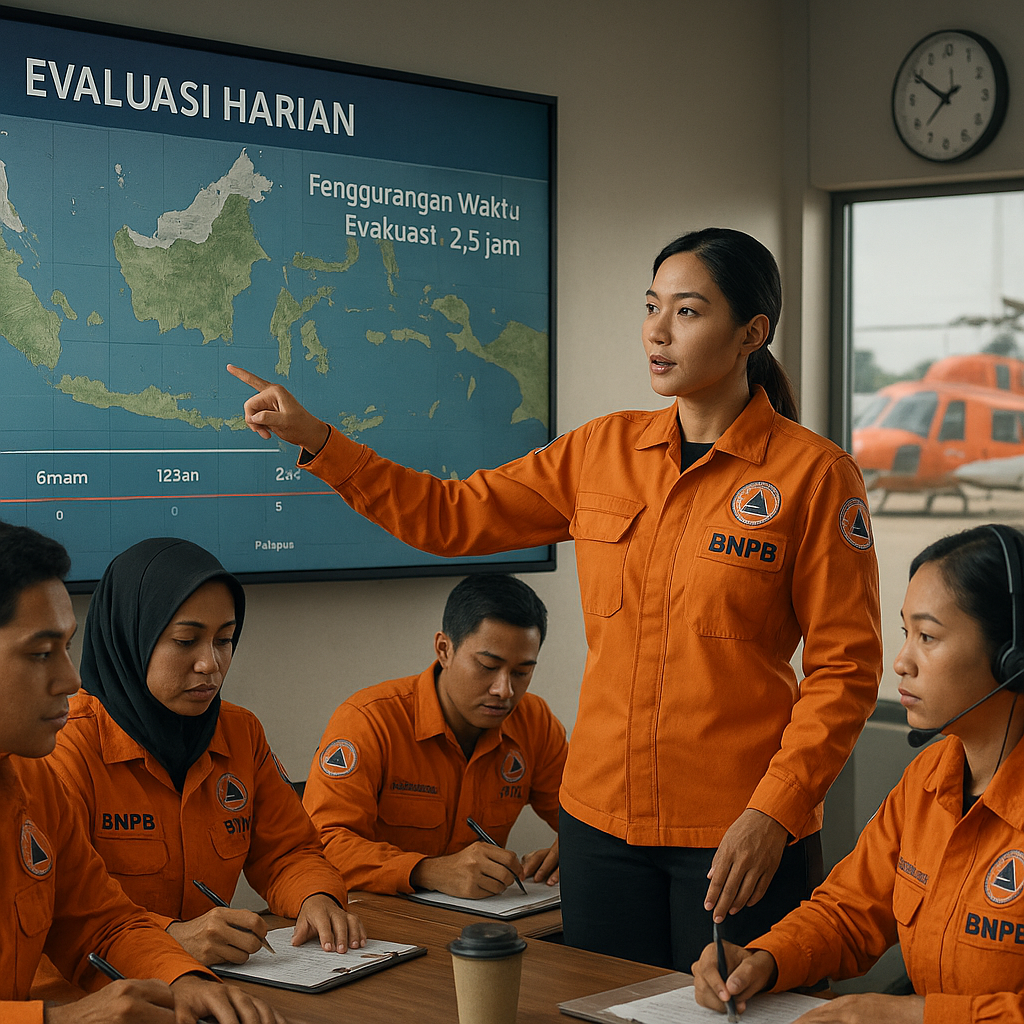 Manajemen Krisis BNPB: Disiplin Informasi Selamatkan Ribuan Jiwa