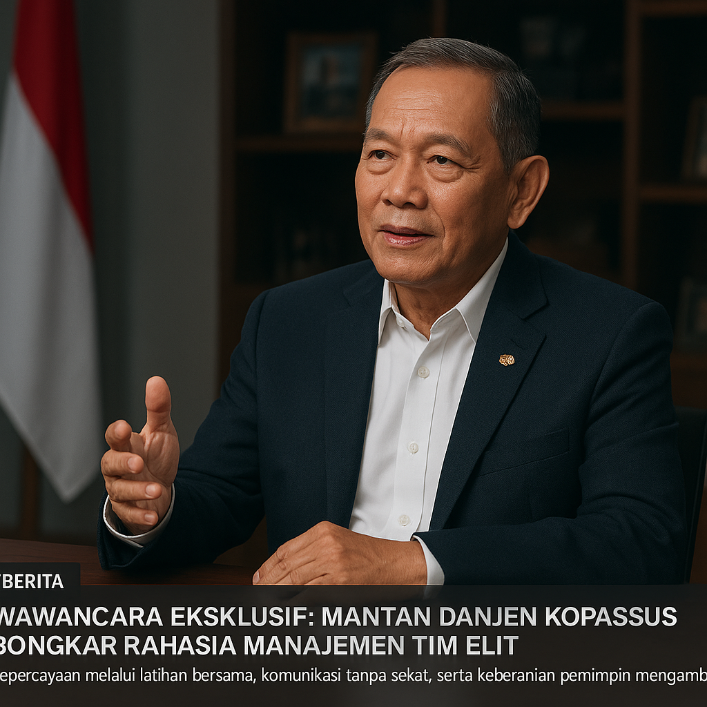 Wawancara Eksklusif: Mantan Danjen Kopassus Bongkar Rahasia Manajemen Tim Elit