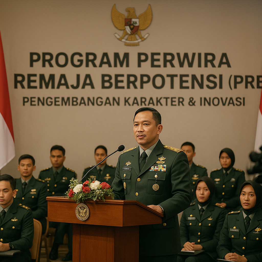 Panglima TNI Buka Program Perwira Remaja Berpotensi, Fokus pada Pengembangan Karakter dan Inovasi
