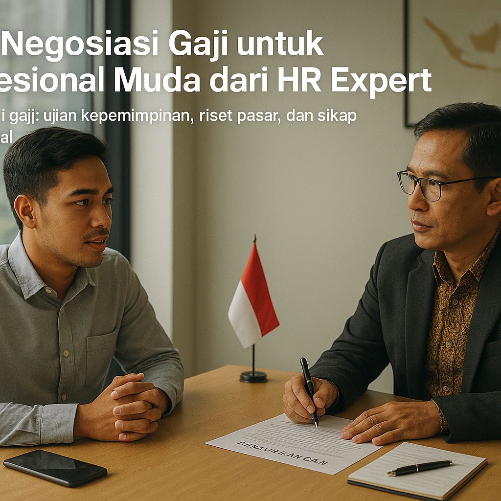Tips Negosiasi Gaji untuk Profesional Muda dari HR Expert