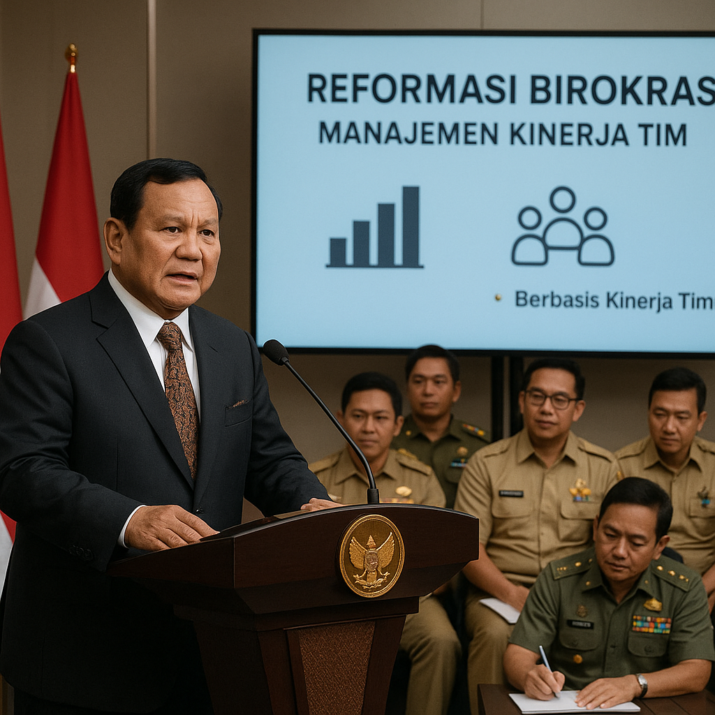 Menhan: Reformasi Birokrasi Pertahanan Harus Berbasis Kinerja Tim
