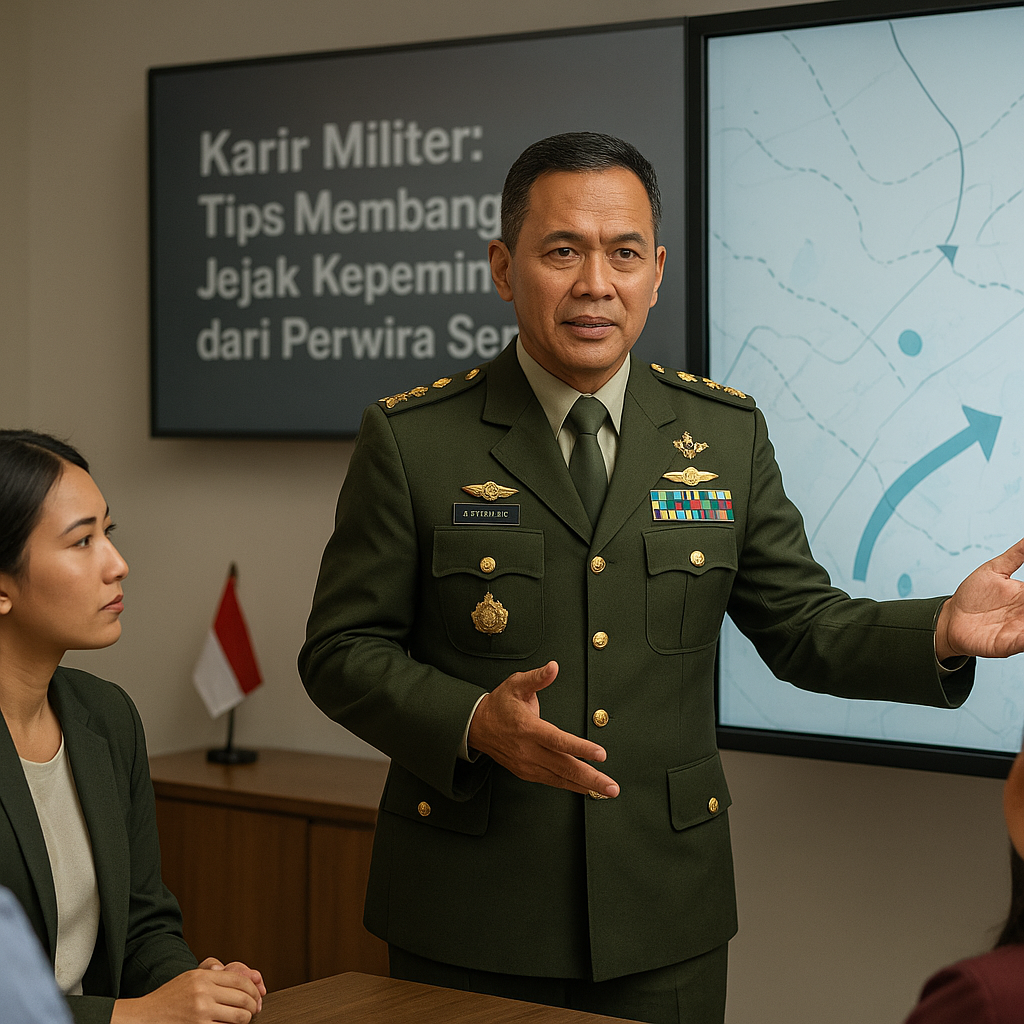 Karir Militer: Tips Membangun Jejak Kepemimpinan dari Perwira Senior