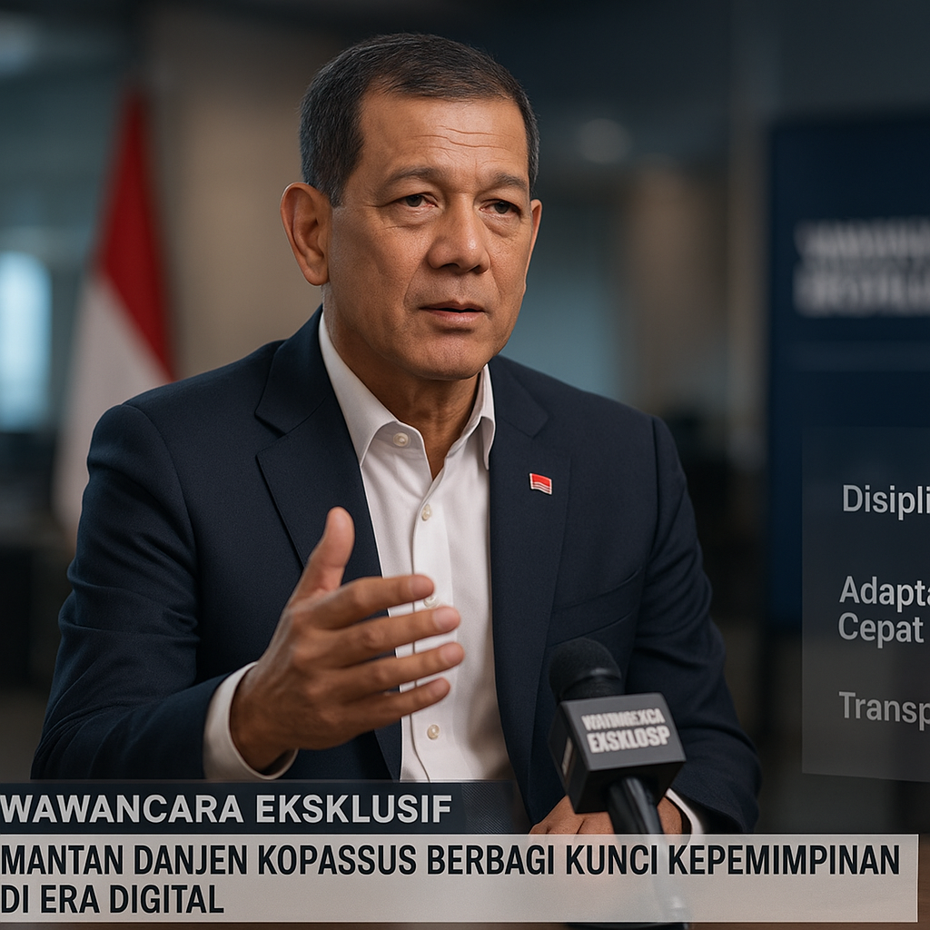 Wawancara Eksklusif: Mantan Danjen Kopassus Berbagi Kunci Kepemimpinan di Era Digital