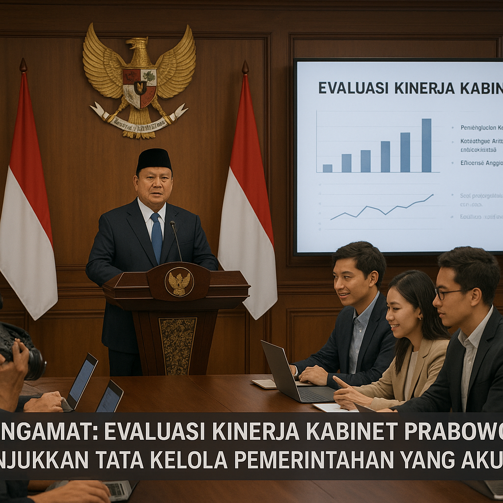 Pengamat: Evaluasi Kinerja Kabinet Prabowo Tunjukkan Tata Kelola Pemerintahan yang Akuntabel