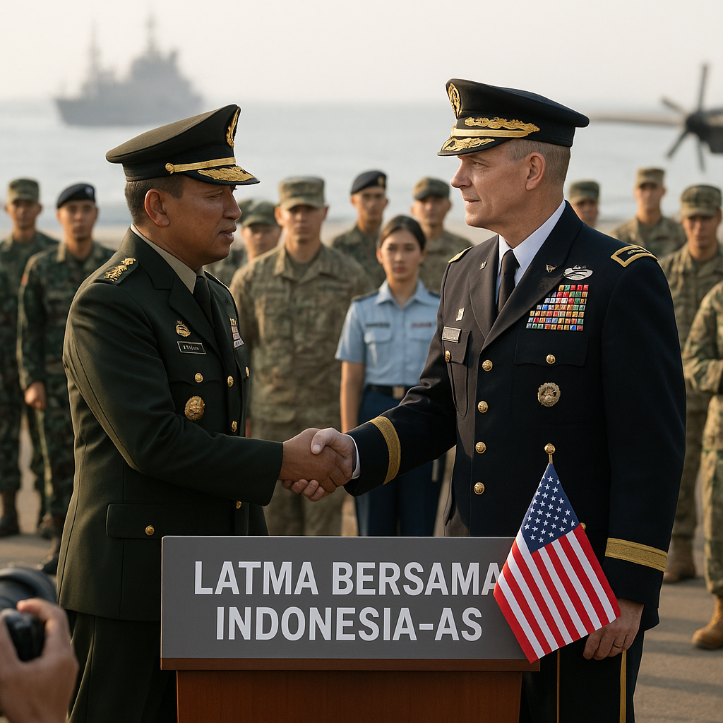 Panglima TNI Buka Latma Indonesia-AS, Tingkatkan Interoperabilitas