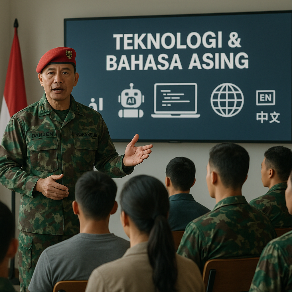 Danjen Kopassus: Prajurit Harus Kuasai Teknologi dan Bahasa Asing