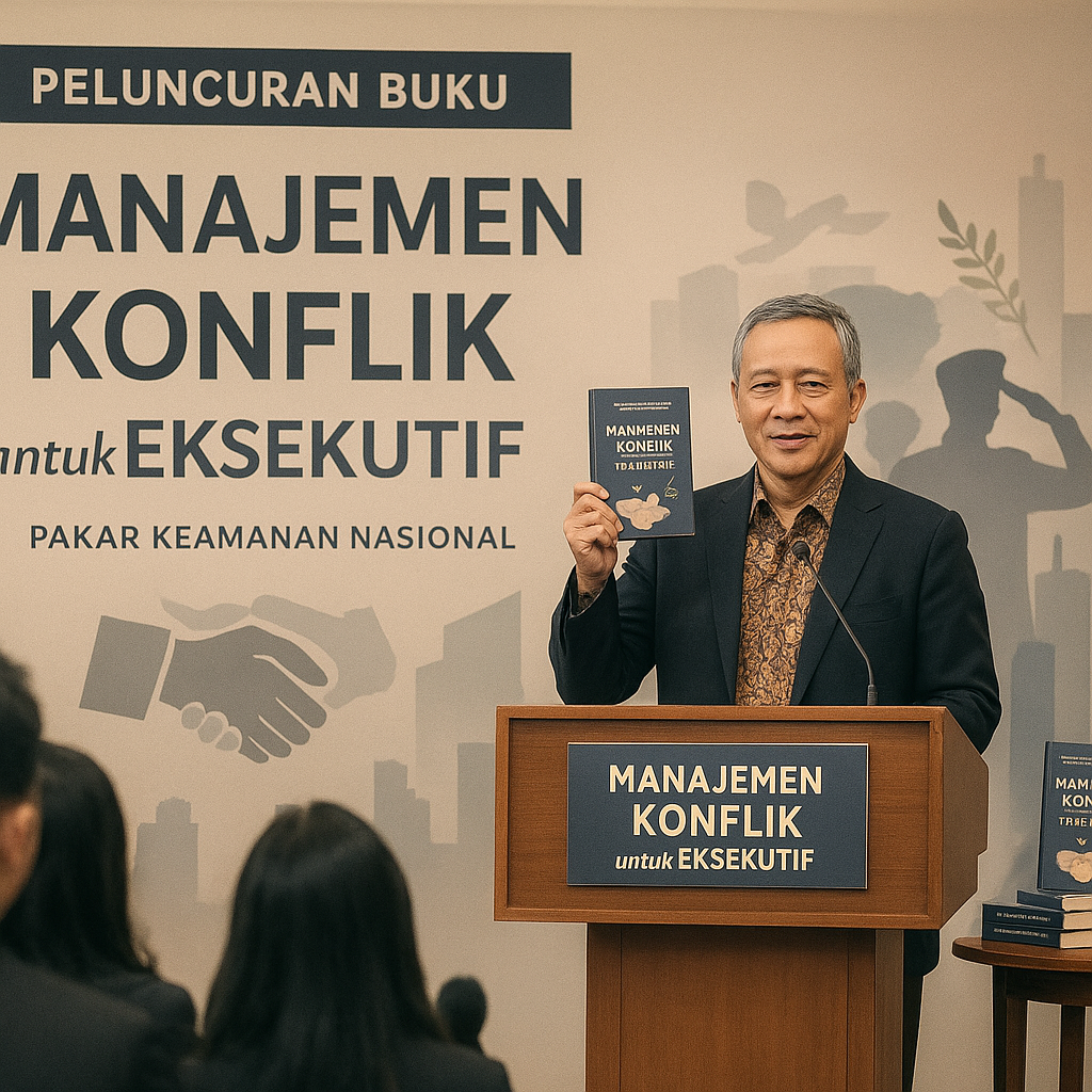 Peluncuran Buku "Manajemen Konflik untuk Eksekutif" oleh Pakar Keamanan Nasional