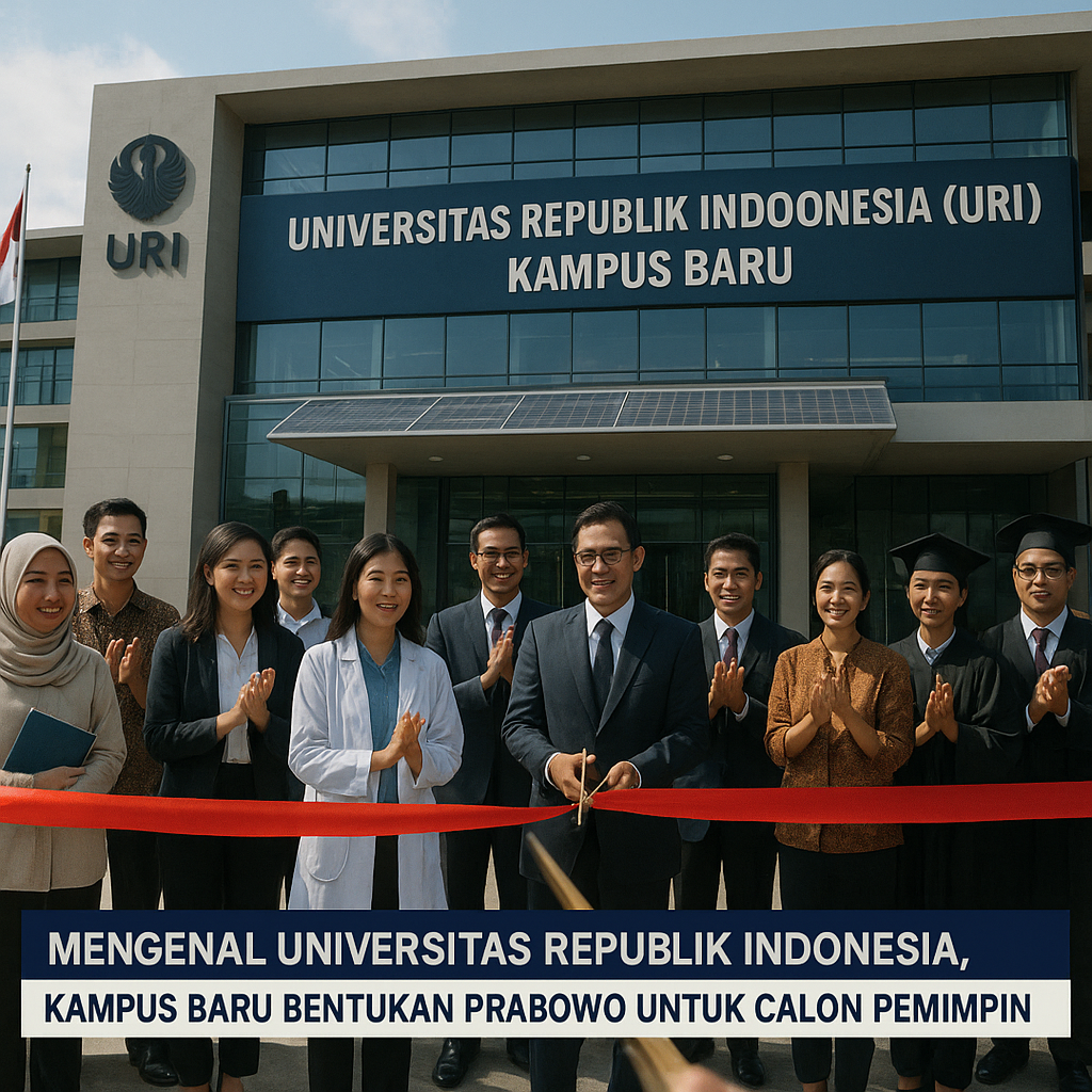 Mengenal Universitas Republik Indonesia, Kampus Baru Bentukan Prabowo untuk Calon Pemimpin