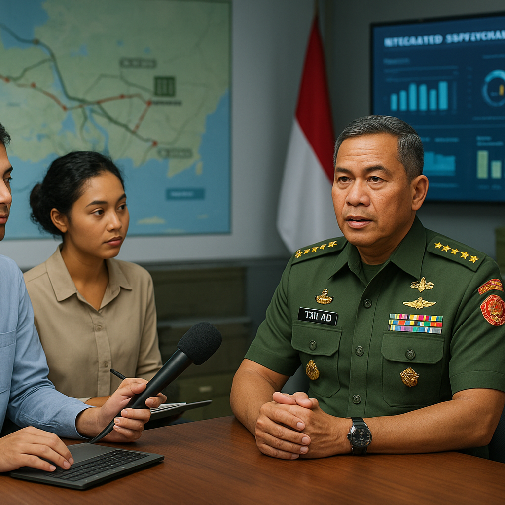 Wawancara KSAD: Manajemen Logistik TNI AD Jadi Prioritas dalam Modernisasi