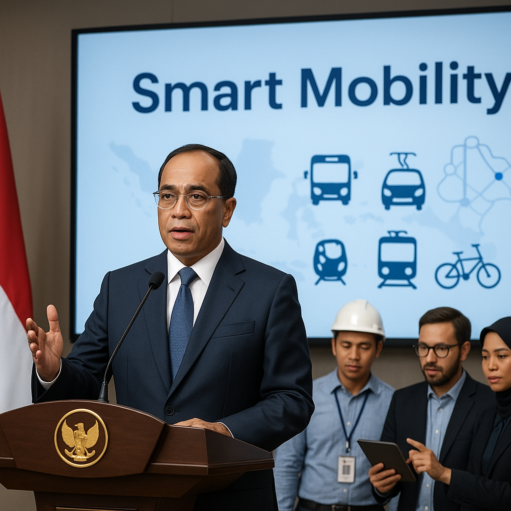 Menhub Beberkan Strategi 'Smart Mobility' dan Peran Kepemimpinan Transformasional