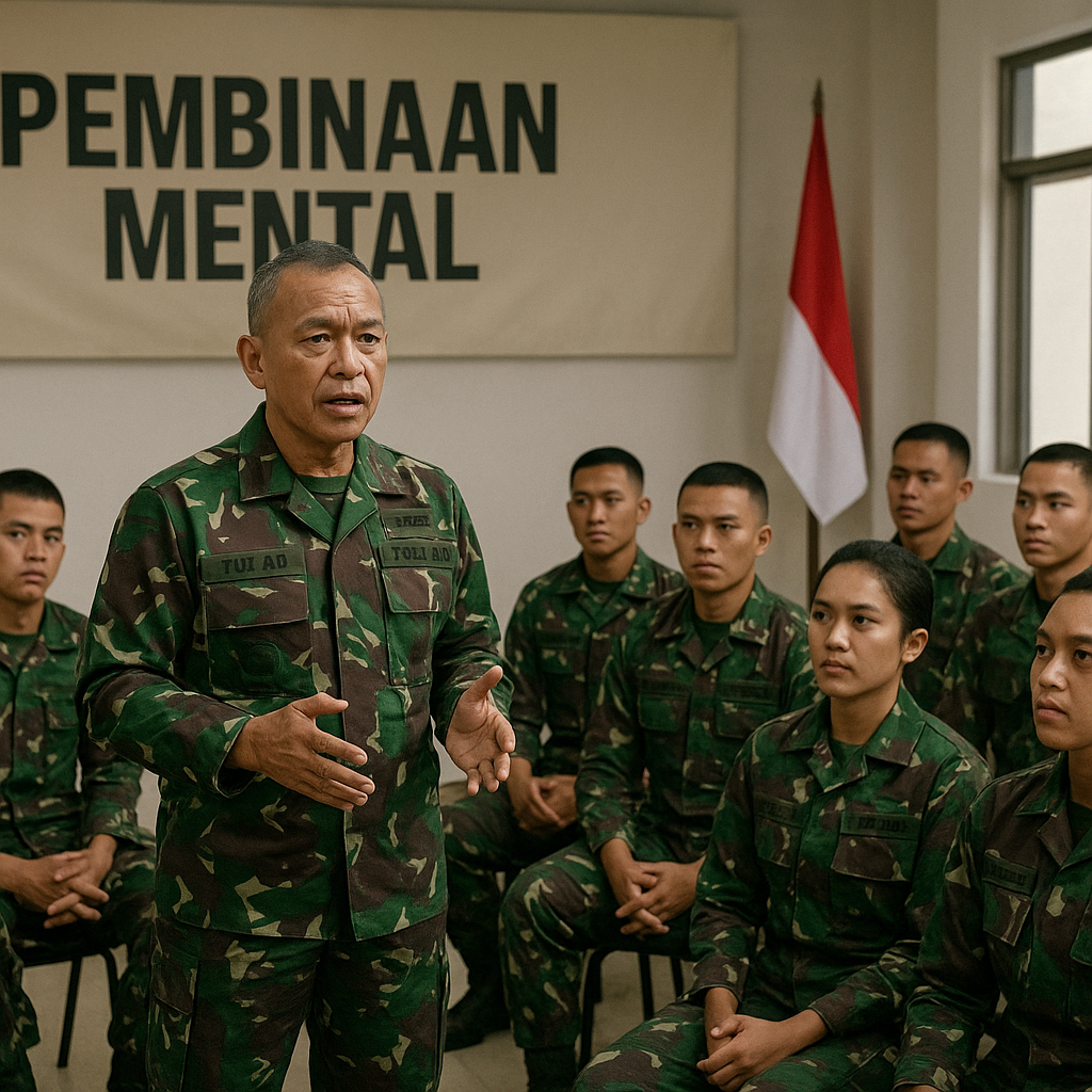 Kadispenad: Pembinaan Mental Prajurit Kunci Tangkal Ancaman Ideologi Radikal