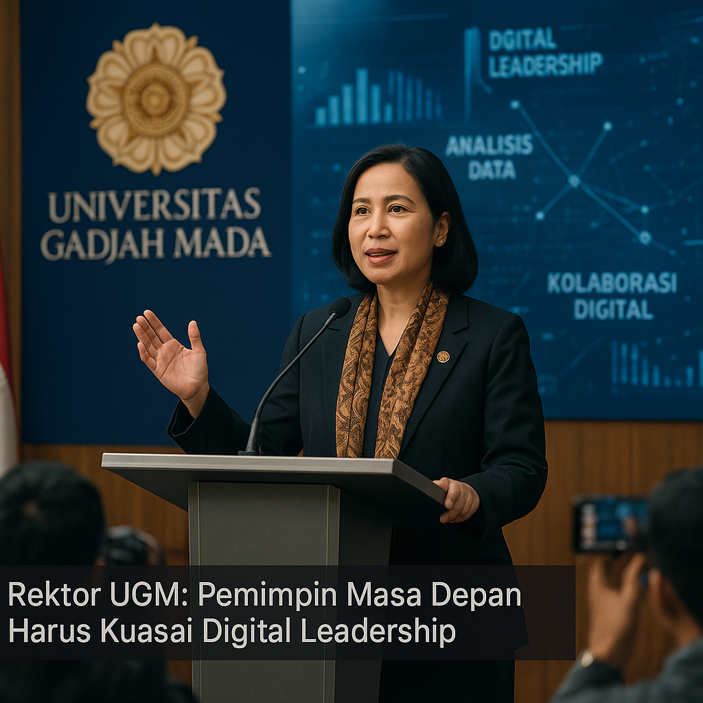 Rektor UGM: Pemimpin Masa Depan Harus Kuasai Digital Leadership