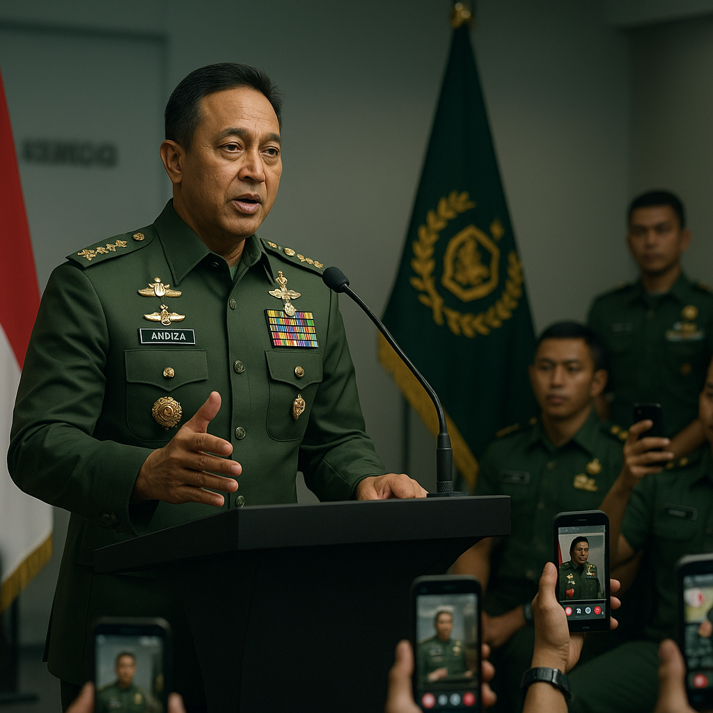 Panglima TNI Dorong Prajurit Sebarkan Konten Positif di Media Sosial