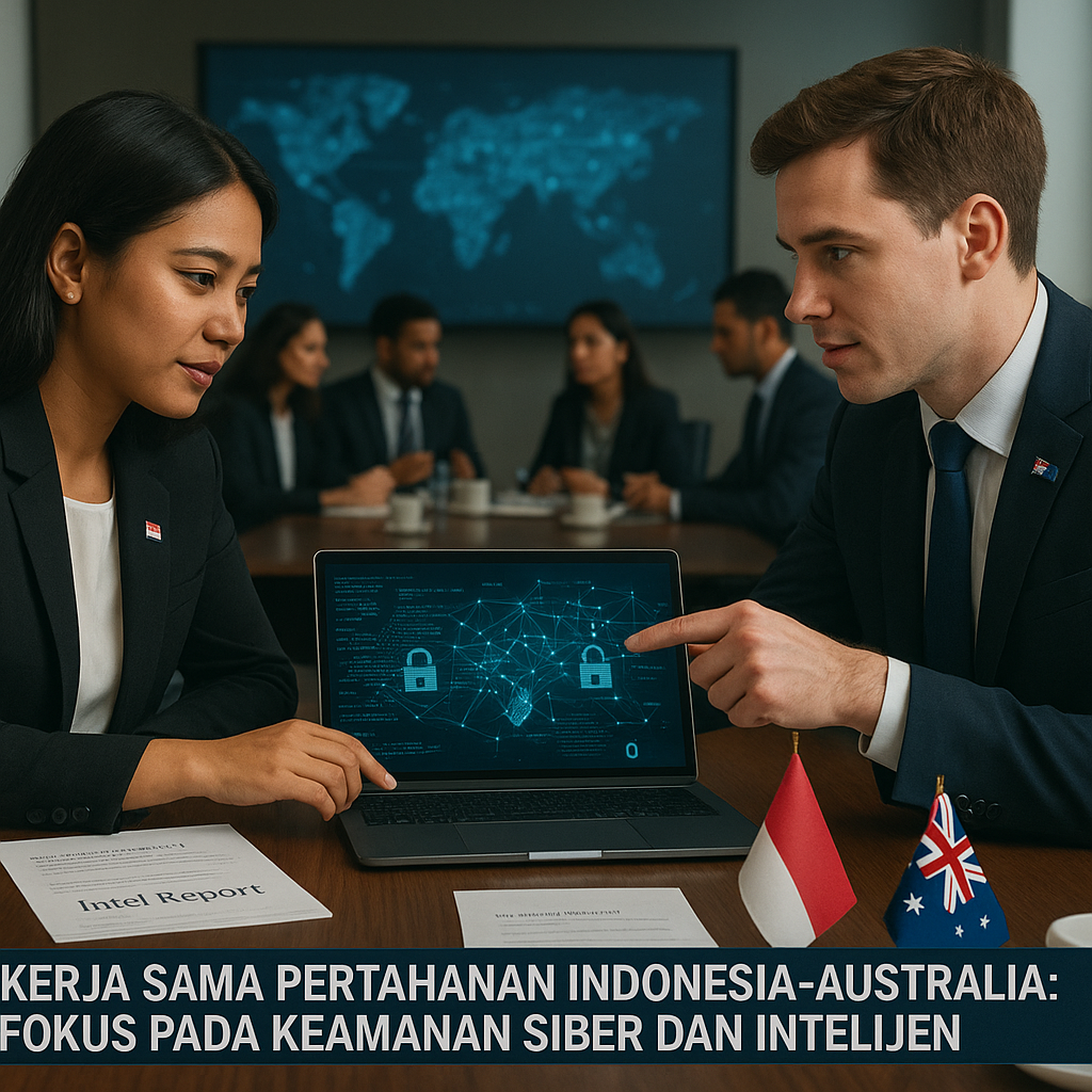 Kerja Sama Pertahanan Indonesia-Australia: Fokus pada Keamanan Siber dan Intelijen