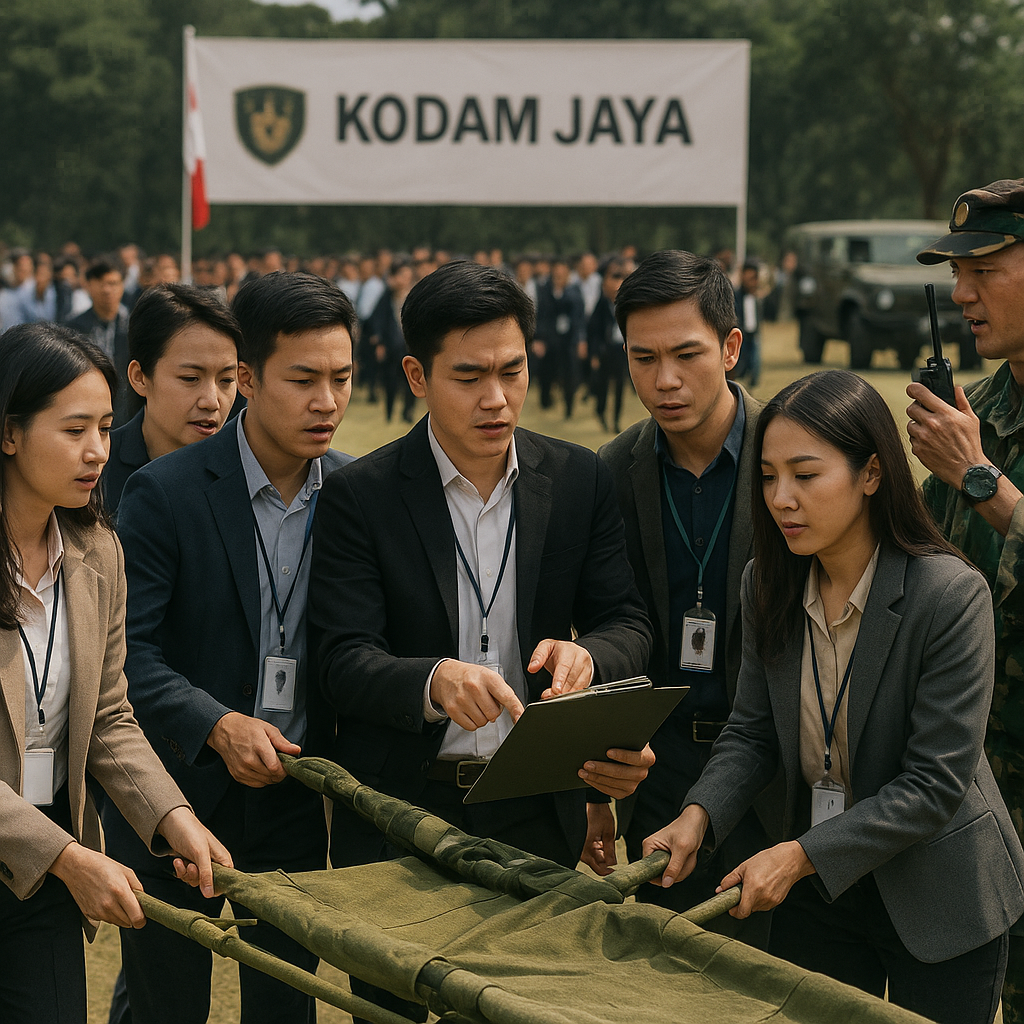 Kodam Jaya Latih 500 Eksekutif Muda dengan Metode Militer Tingkatkan Leadership