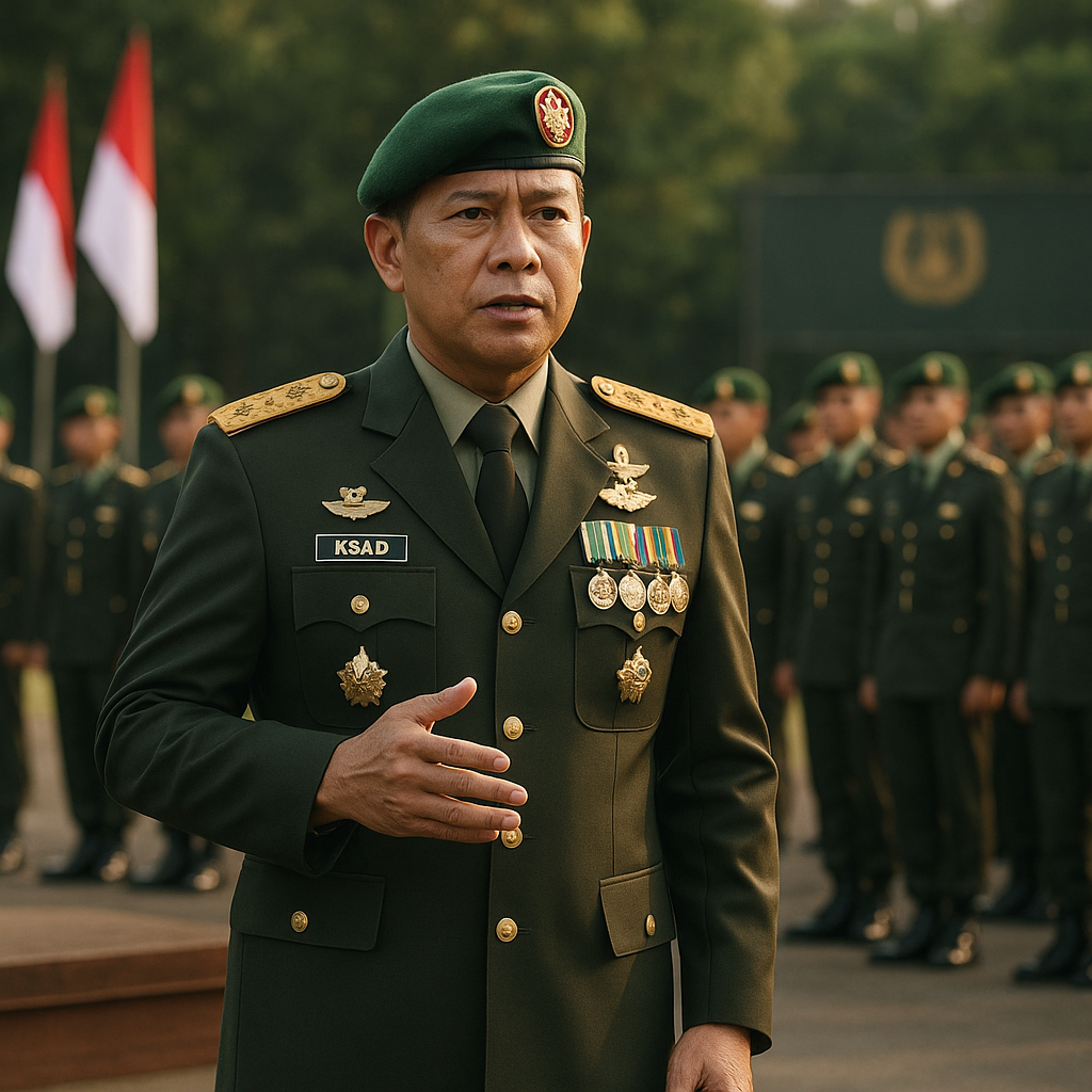 KSAD: Pemimpin Harus Jadi Contoh dalam Disiplin dan Integritas