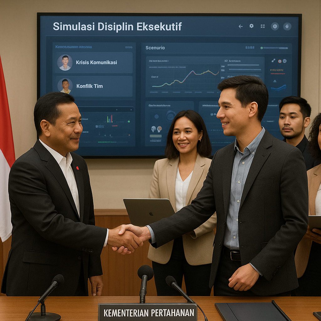 Kemenhan Gandeng Startup Lokal Kembangkan Platform Simulasi Disiplin Eksekutif