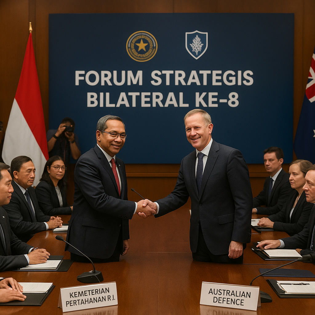 Kemenhan Gelar Forum Strategis Bilateral dengan Australia Bahas Kerja Sama Pertahanan