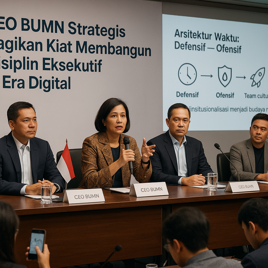 CEO BUMN Strategis Bagikan Kiat Membangun Disiplin Eksekutif di Era Digital