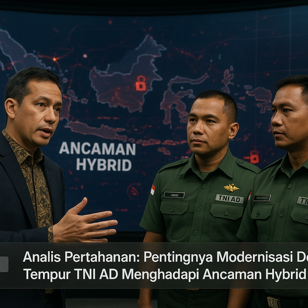 Analis Pertahanan: Pentingnya Modernisasi Doktrin Tempur TNI AD Menghadapi Ancaman Hybrid