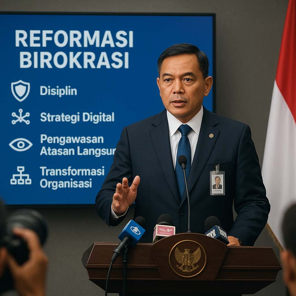Sekjen Kemhan Ungkap Strategi Reformasi Birokrasi untuk Meningkatkan Disiplin Pegawai Negeri Sipil
