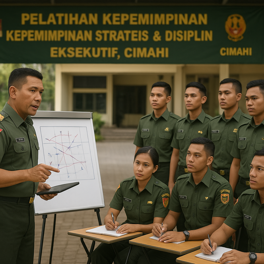 Tingkatkan Kompetensi, TNI AD Gelar Pelatihan Kepemimpinan untuk Perwira Muda di Cimahi
