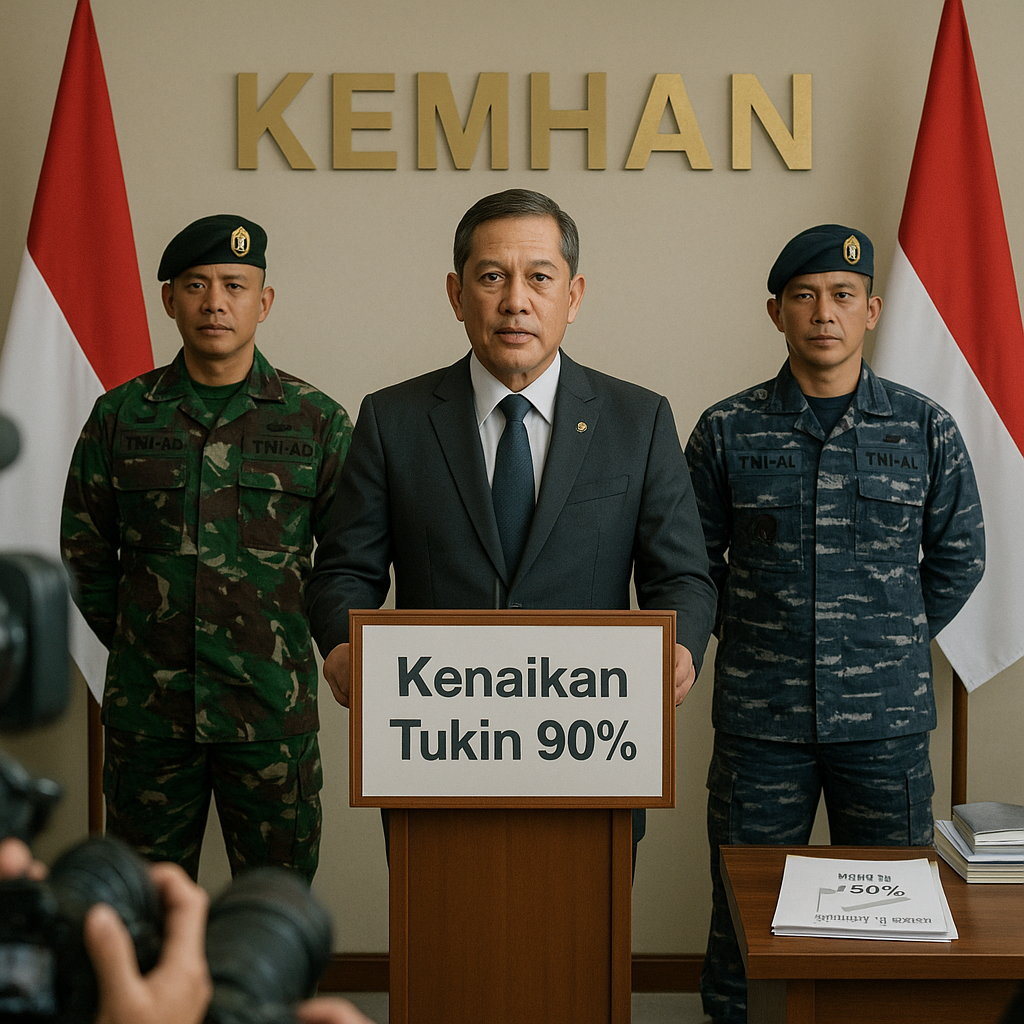 Kemhan Ajukan Kenaikan Tukin 90 Persen, Alasannya Tak Naik Sejak 2018