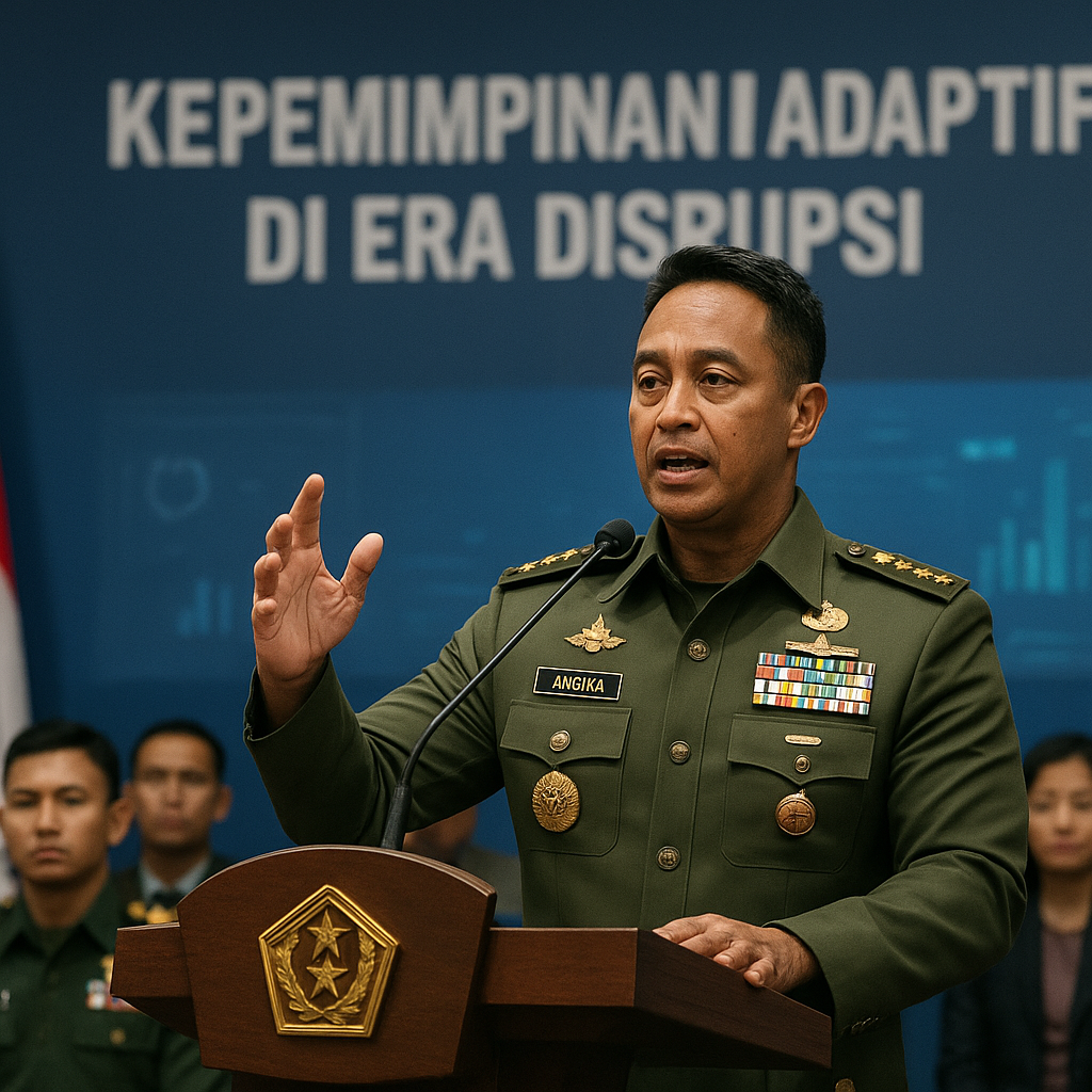 Jenderal TNI Andika Perkasa Paparkan Strategi Kepemimpinan Adaptif di Era Disrupsi