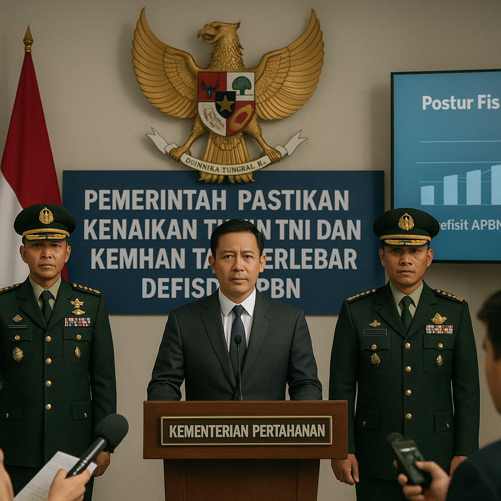 Pemerintah Pastikan Kenaikan Tukin TNI dan Kemhan Tak Perlebar Defisit APBN