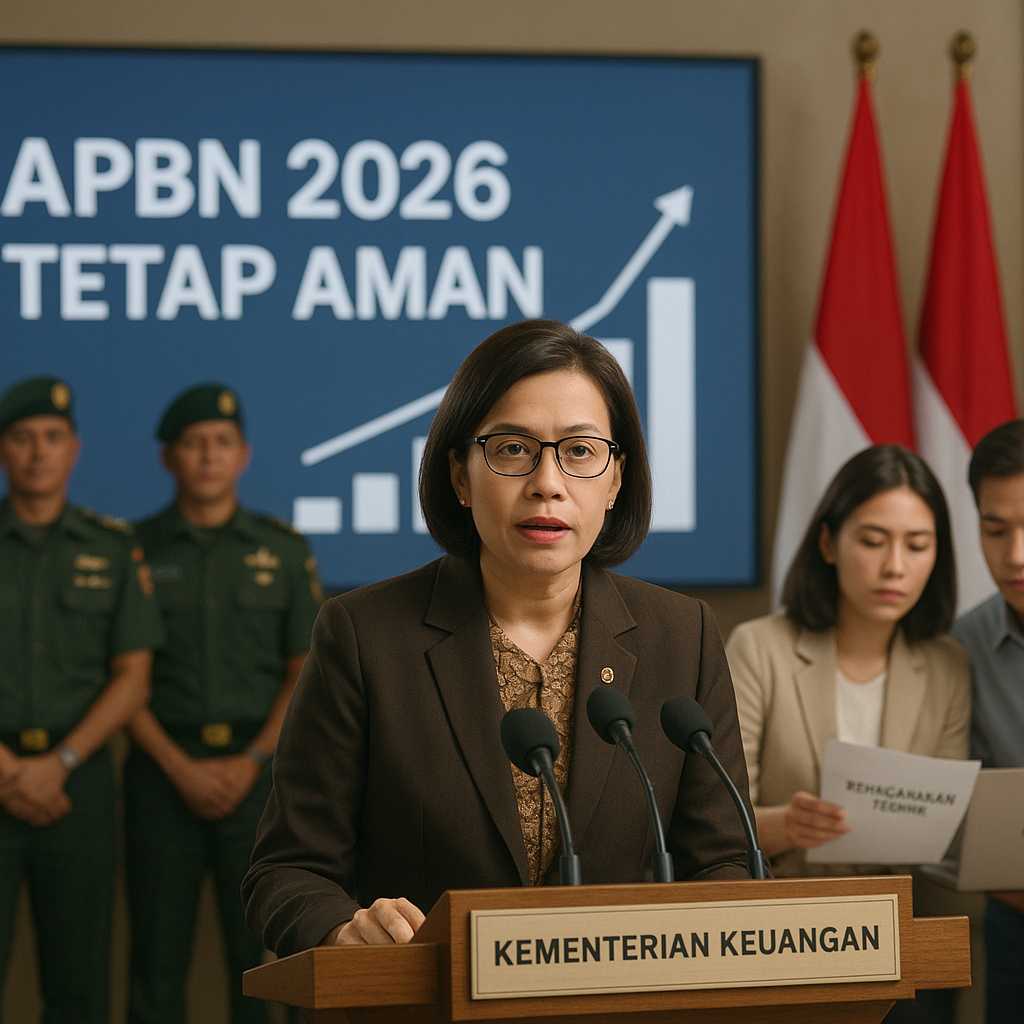Tukin TNI dan Kemhan Naik, Menkeu Pastikan APBN 2026 Tetap Aman