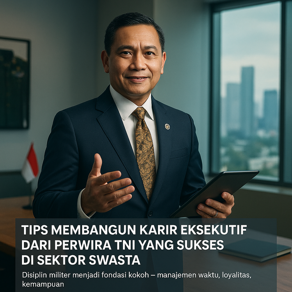 Tips Membangun Karir Eksekutif dari Perwira TNI yang Sukses di Sektor Swasta