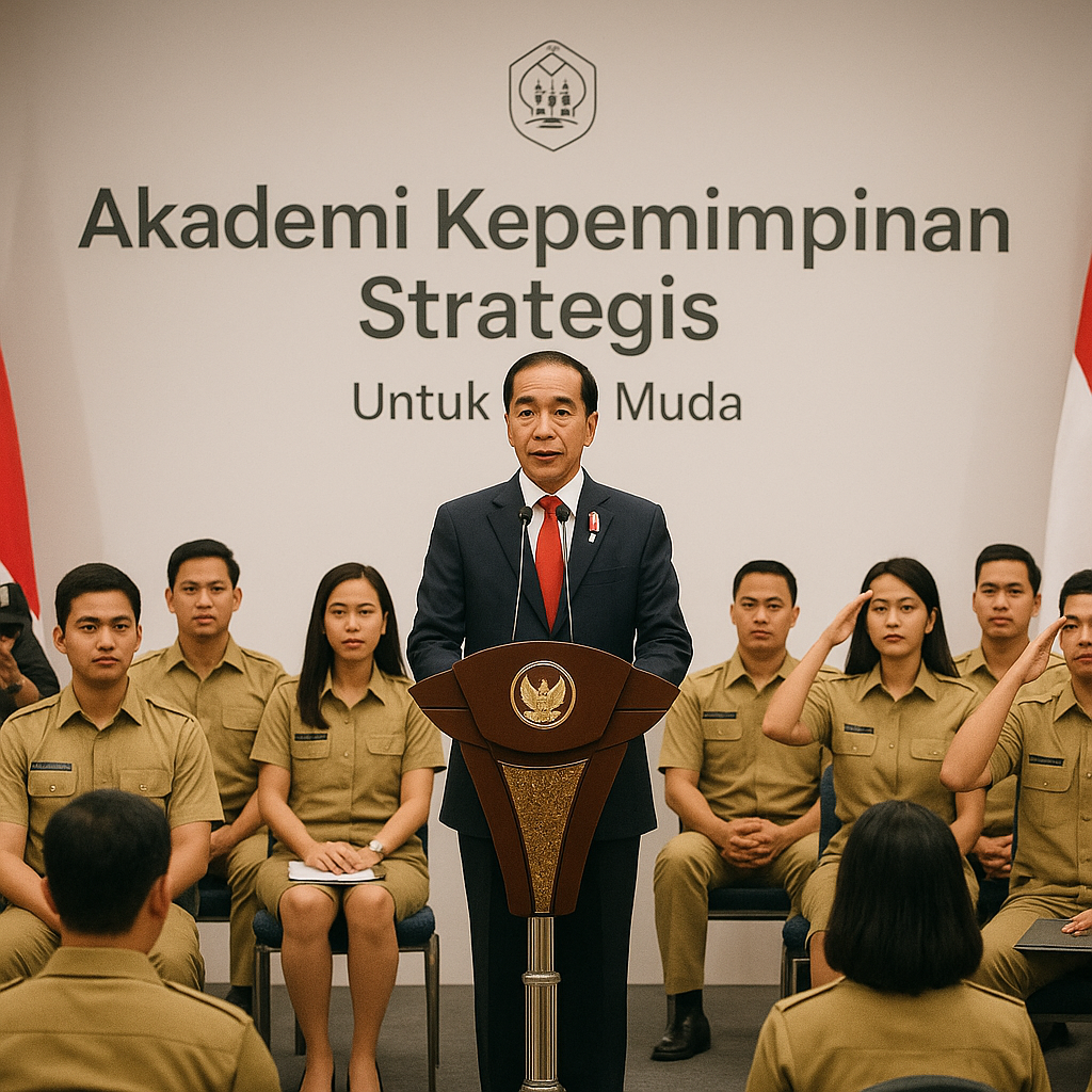 Jokowi Resmikan Akademi Kepemimpinan Strategis untuk ASN Muda