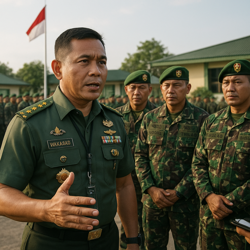 Wakasad Minta Seluruh Komandan Ciptakan Kekompakan dalam Pasukan